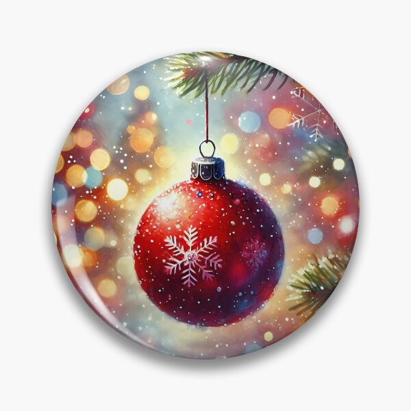 Item preview, Christmas Glass Bauble designed and sold by Visual Nomad Club.