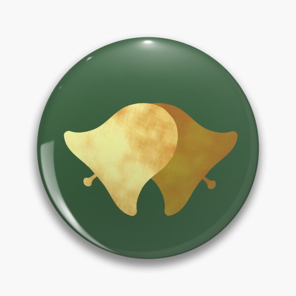 Item preview, Golden Bells on green - Calm, Sensory-Friendly designed and sold by CreaTwinkles.