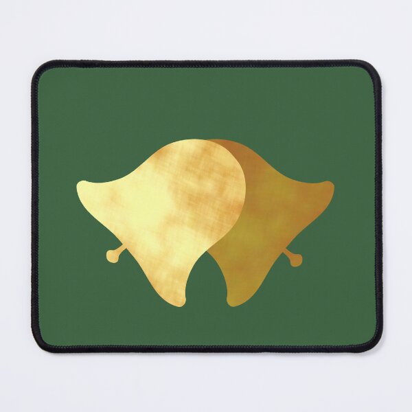 Item preview, Golden Bells on green - Calm, Sensory-Friendly designed and sold by CreaTwinkles.