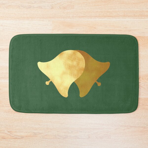 Item preview, Golden Bells on green - Calm, Sensory-Friendly designed and sold by CreaTwinkles.