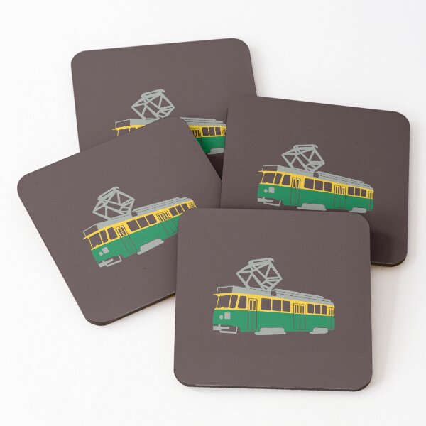 Item preview, Helsinki Tram – Classic Green and Yellow City Icon designed and sold by Geokafi.