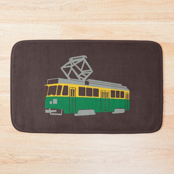 Item preview, Helsinki Tram – Classic Green and Yellow City Icon designed and sold by Geokafi.