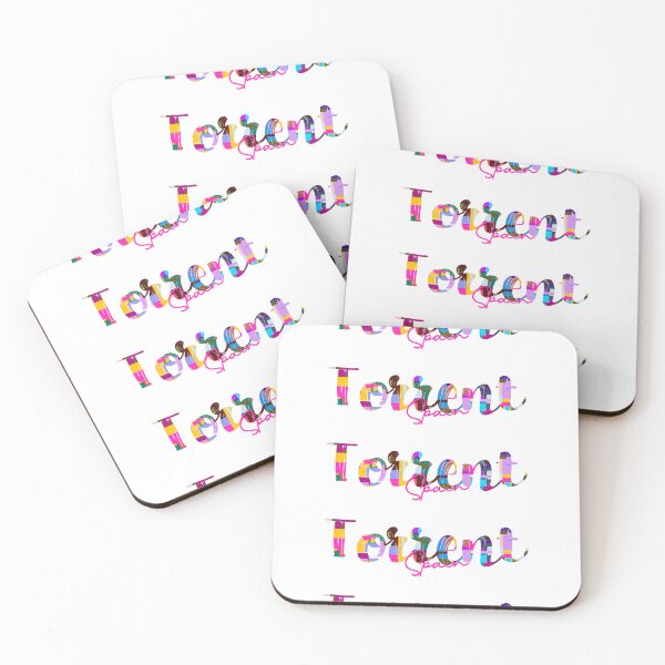 Item preview, Torrent, Spain, Vibrant Abstract City Typography Art designed and sold by Wanderful-roads.
