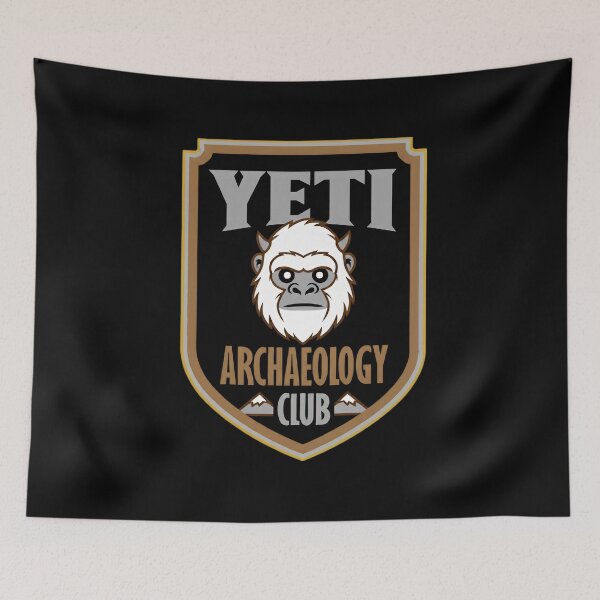 Item preview, Yeti Archaeology Club – Mythical Explorer Badge designed and sold by SidTastic .