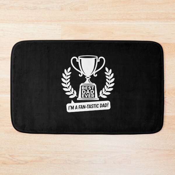 Item preview, Best Dad Ever Trophy Tee - Classic Dad Jokes Style designed and sold by Reichcorp.