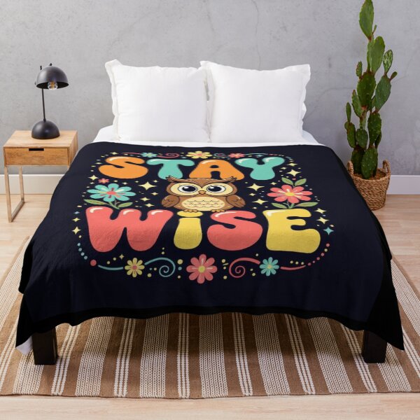 Item preview, Stay Wise Owl designed and sold by J-CCreations.