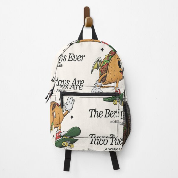 Item preview, Taco Tuesdays Skateboard Mascot - Best Days Ever designed and sold by HoopeStylee.