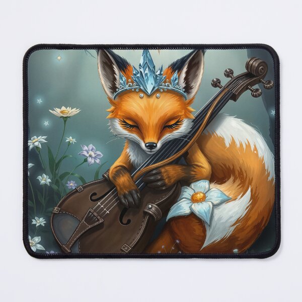 Item preview, Crowned fox designed and sold by VJ-Arts.