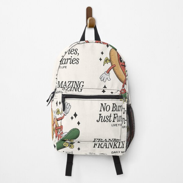 Item preview, Frankly Amazing Hot Dog Skater Pun designed and sold by HoopeStylee.