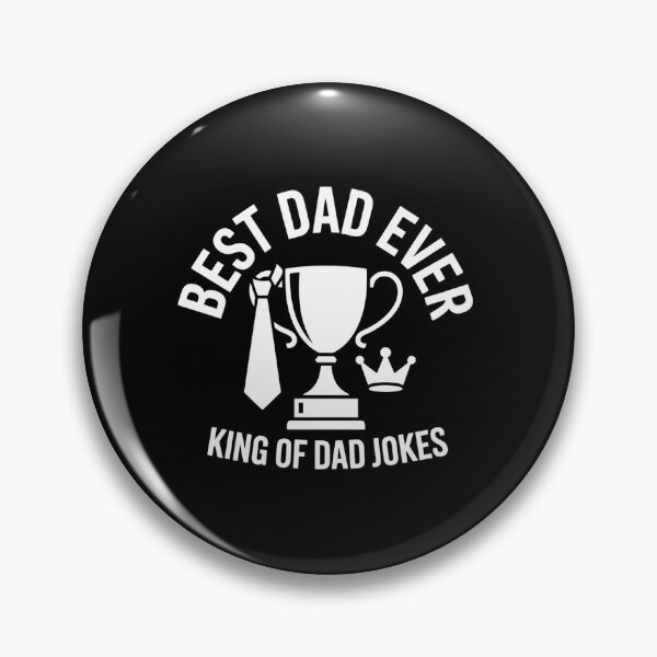 Item preview, Best Dad Ever Trophy - Classic Typography Dad Jokes Tee designed and sold by Reichcorp.