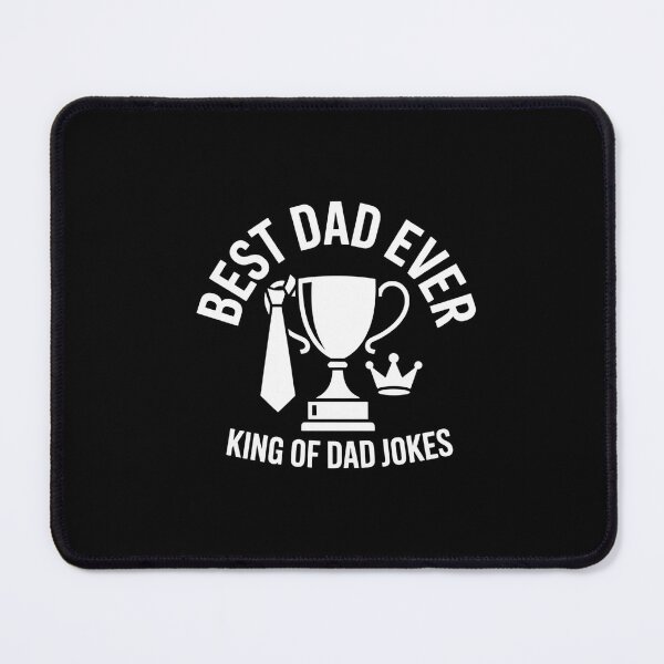 Item preview, Best Dad Ever Trophy - Classic Typography Dad Jokes Tee designed and sold by Reichcorp.