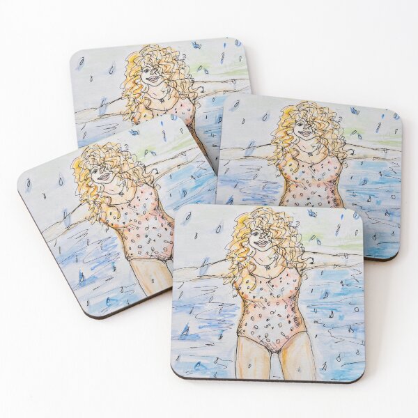 Item preview, Raindrops keep falling on my head (and my hair goes curly) designed and sold by MTDART.