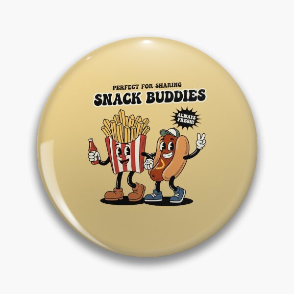 Item preview, Snack Buddies Retro Friendship - Always Fresh designed and sold by HoopeStylee.