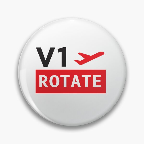 Item preview, V1 Rotate - Pilot Airplane Aviation designed and sold by Ashquee.