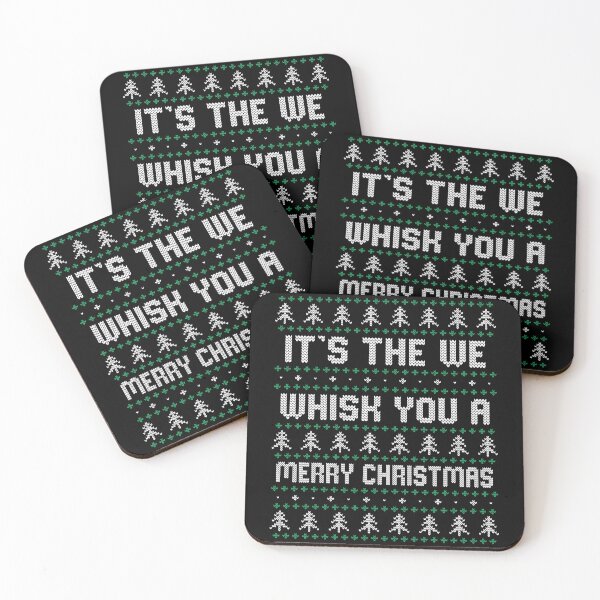 Item preview, It's The We Whisk You a Merry Christmas designed and sold by konohadesign.
