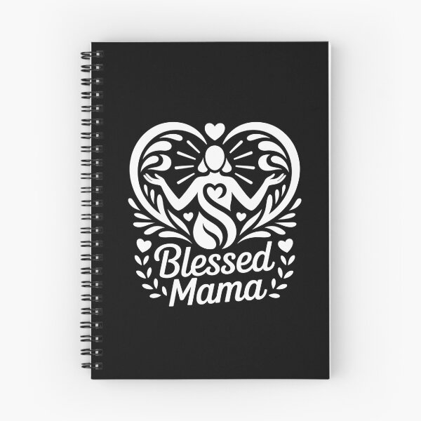 Item preview, Blessed Mama Spiritual Heart Family Gratitude T-Shirt designed and sold by Reichcorp.