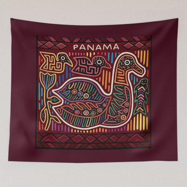 Item preview, Panama Mola Art Cultural Design designed and sold by Myra365Art.