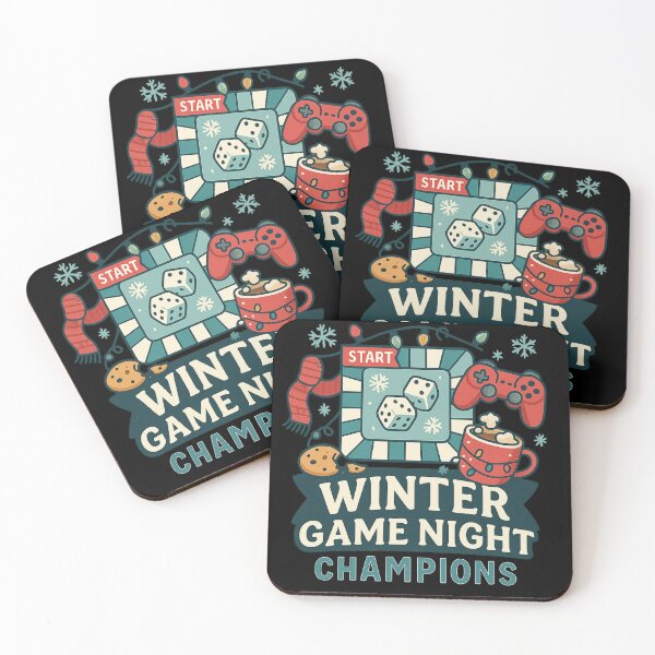 Item preview, Winter Game Night Champions – Funny Holiday Board Game designed and sold by BiomortoArts.