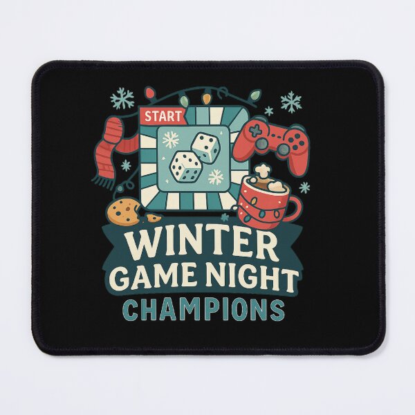 Item preview, Winter Game Night Champions – Funny Holiday Board Game designed and sold by BiomortoArts.