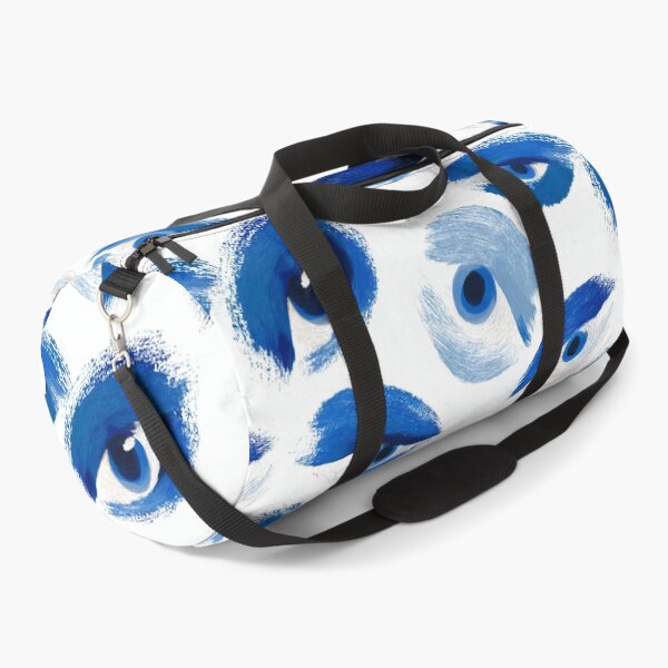 Item preview, Abstract Blue Evil Eye Pattern – Modern Brushstroke Art designed and sold by Snifferius.