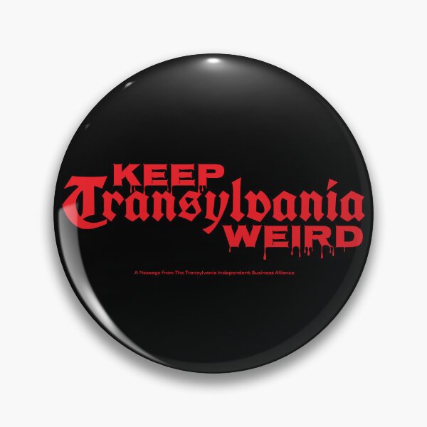 Item preview, Keep Transylvania Weird designed and sold by BANDOFSCRIBBLE Hollywood.