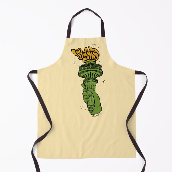 Item preview, “Resist” liberty torch designed and sold by Jilly Rose Ink.