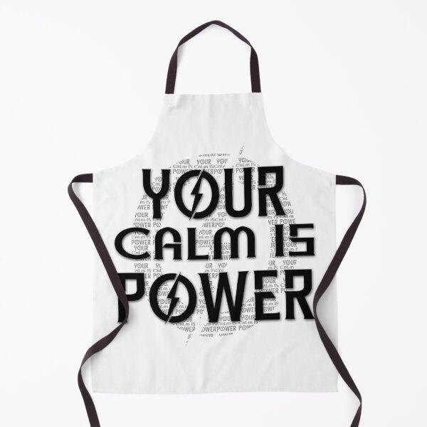 Item preview, YOUR CALM IS POWER – Quiet Strength Word Art designed and sold by SmartDesigner-.
