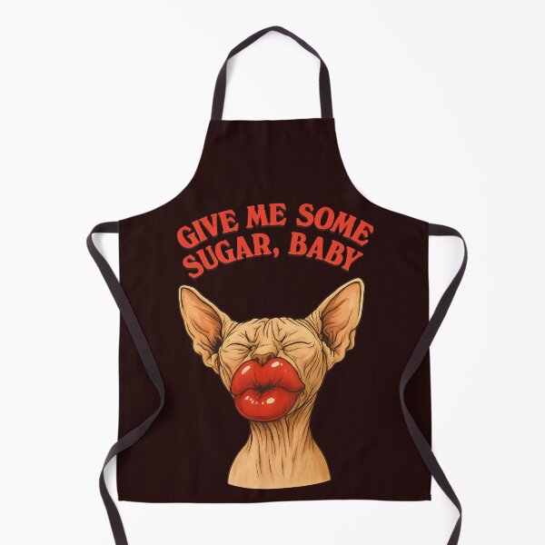 Item preview, Sugar Lips: Hairless Cat Wants Love designed and sold by Cats and Other Things.