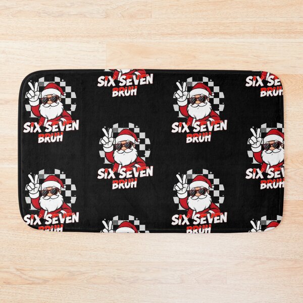Item preview, Six Seven Bruh Santa Funny Six Seven Meme Christmas Cool Santa Saying 6 7 designed and sold by Thread&Fable.