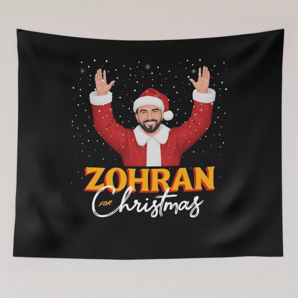 Item preview, Zohran for Christmas – Funny Mayor Santa Design designed and sold by NUMAcreations.