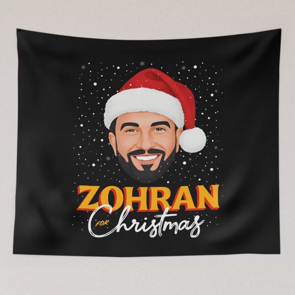 Item preview, Zohran Mamdani Santa – Festive Political Christmas Design designed and sold by NUMAcreations.