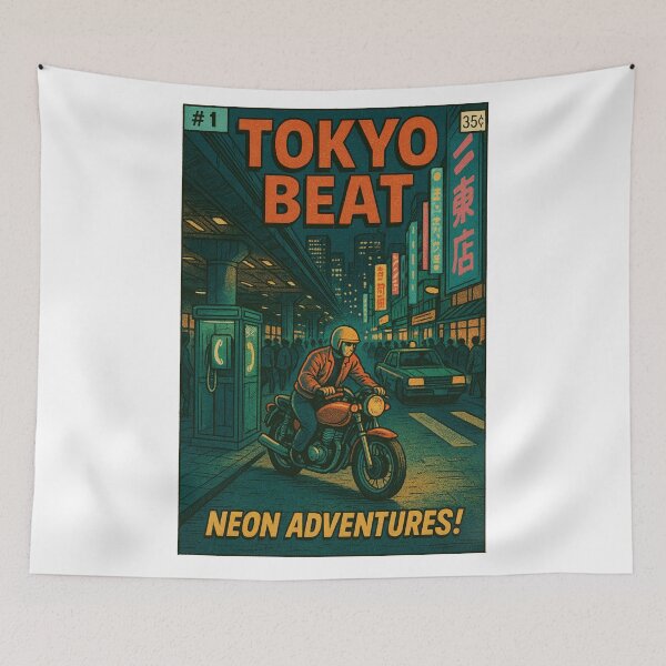 Item preview, Tokyo Beat – Neon Adventures designed and sold by Cescocir1992.