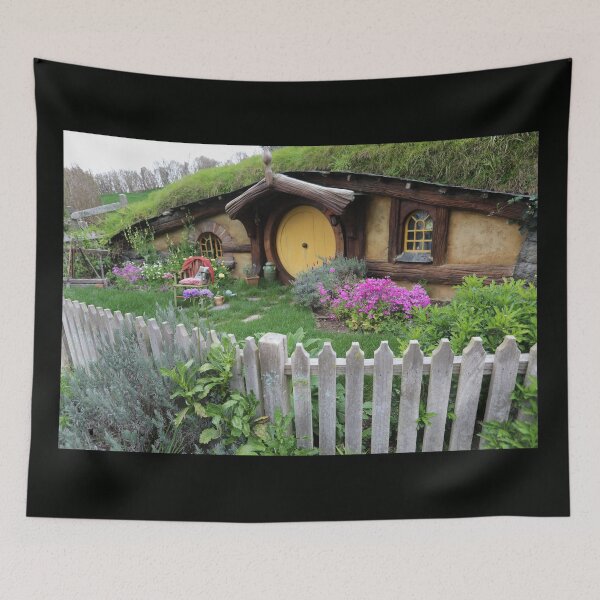 Item preview, Pretty garden and Hobbit hole designed and sold by aligata1970.