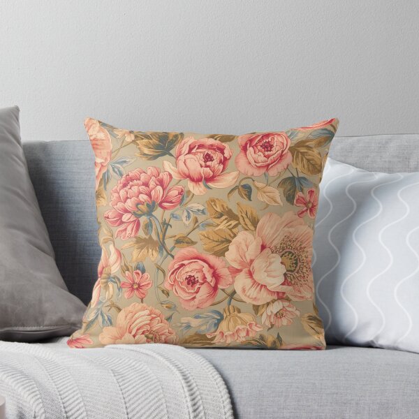 Item preview, Big Beautiful Floral Pattern - Dusty Rose designed and sold by CraftedHome.