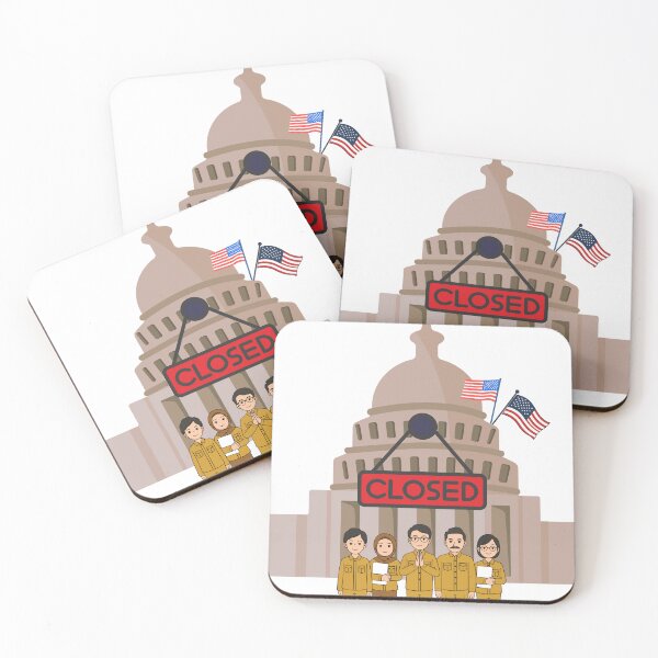 Item preview, Government Shutdown design designed and sold by AKANKEDESIGN.