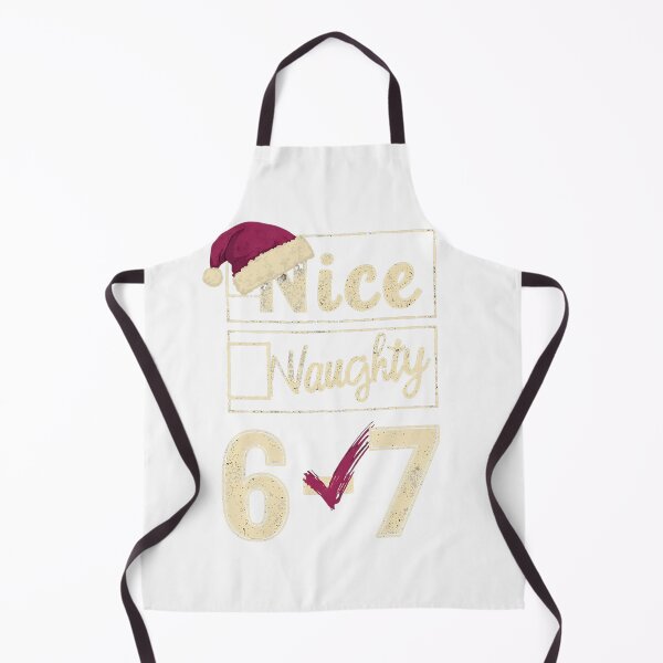 Item preview, 6‑7 Meme Nice Naughty 67 Christmas T‑Shirt | Funny Santa Checklist | Gen Alpha Holiday Math Joke Tee designed and sold by GAIDREDA.
