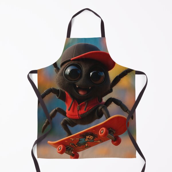Item preview, Skater Black Widow Spider designed and sold by Sillytoe.