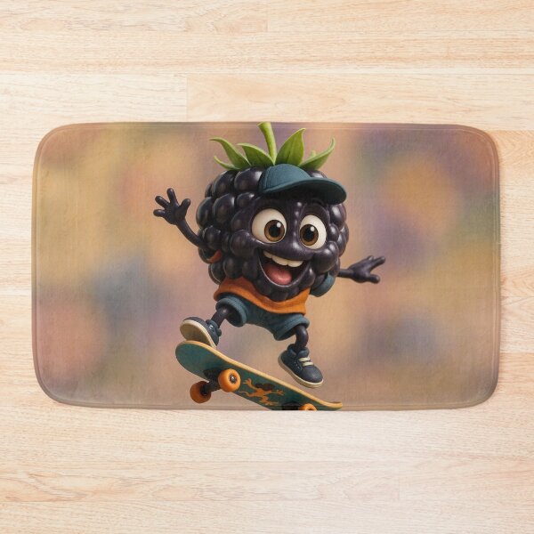 Item preview, Skater Blackberry designed and sold by Sillytoe.