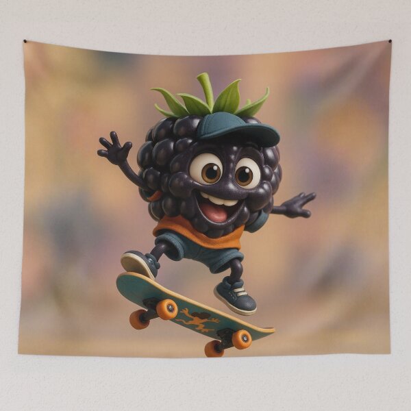 Item preview, Skater Blackberry designed and sold by Sillytoe.