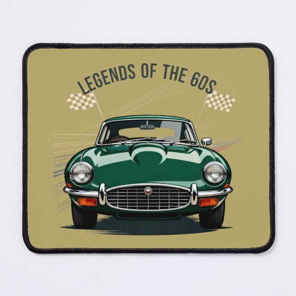 Aperçu de l'œuvre LÉGENDES DE LA JAGUAR TYPE E DES ANNÉES 60 créée et vendue par Fuel & Wheels.