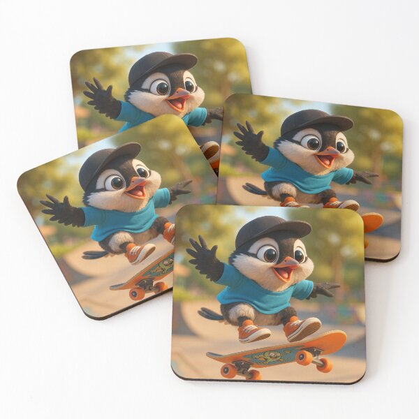 Item preview, Skater Blackpoll Warbler designed and sold by Sillytoe.