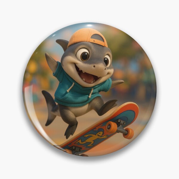 Item preview, Skater Blacktip Reef Shark designed and sold by Sillytoe.