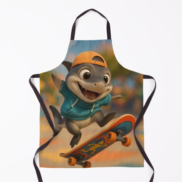 Item preview, Skater Blacktip Reef Shark designed and sold by Sillytoe.