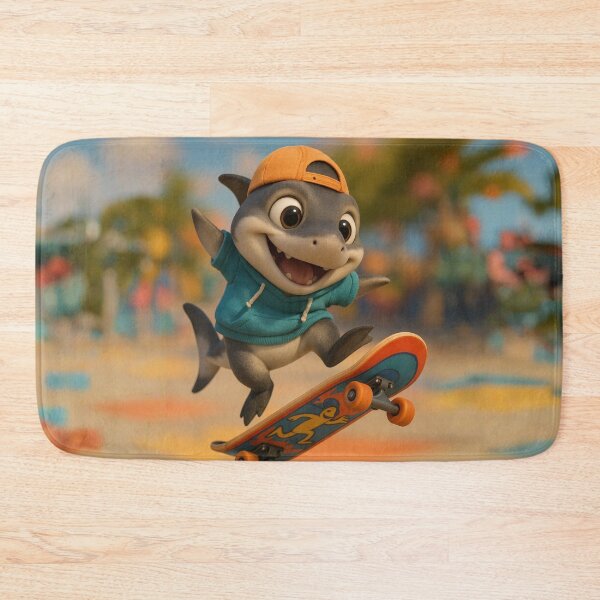 Item preview, Skater Blacktip Reef Shark designed and sold by Sillytoe.