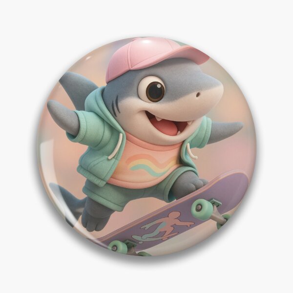 Item preview, Skater Blacktip Shark designed and sold by Sillytoe.