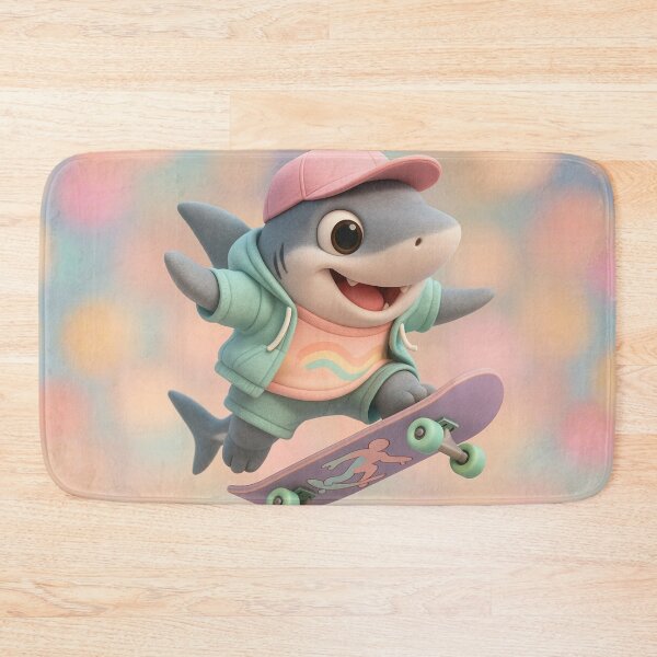 Item preview, Skater Blacktip Shark designed and sold by Sillytoe.