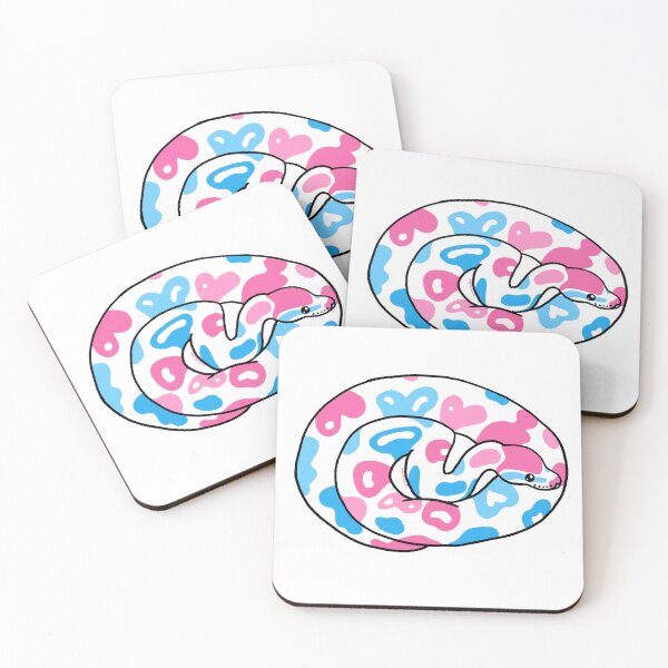 Item preview, Trans Pride Snake designed and sold by spikethecat.