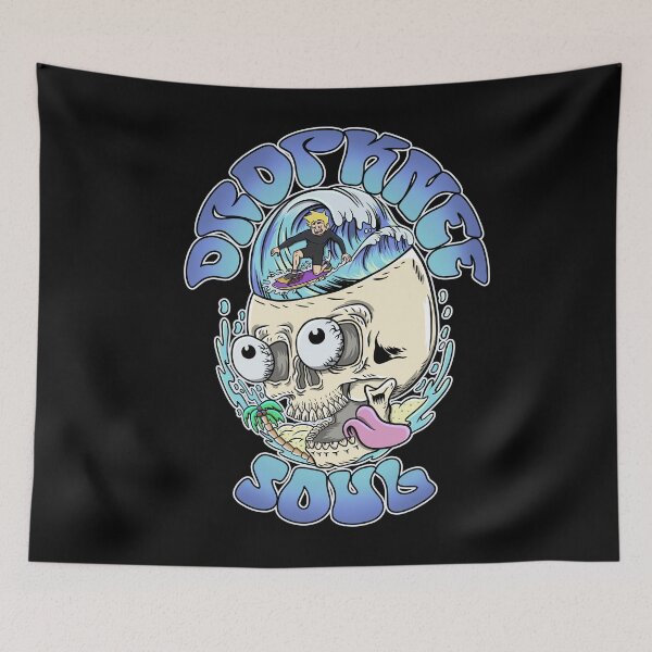 Item preview, Funny Bodyboarder Skull : Bodyboard My Soul designed and sold by ImaginarStore.