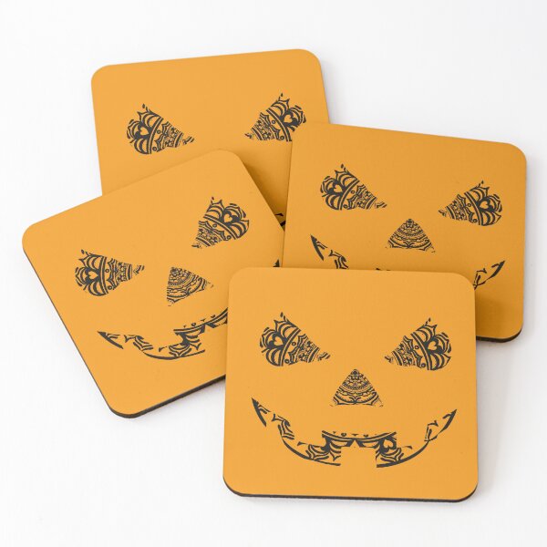 Item preview, Mandala Pumpkin – Modern Halloween Art designed and sold by astermoonleaf.