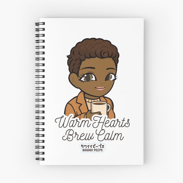 Item preview, Pastel Power Crew Warm Hearts Brew Calm Design – Pastel Kawaii Calm Aesthetic Art designed and sold by P-L-Sardines.
